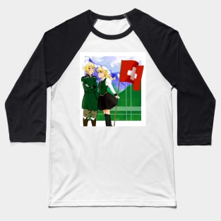 APH Switzerland and Nyo Switzerland Baseball T-Shirt